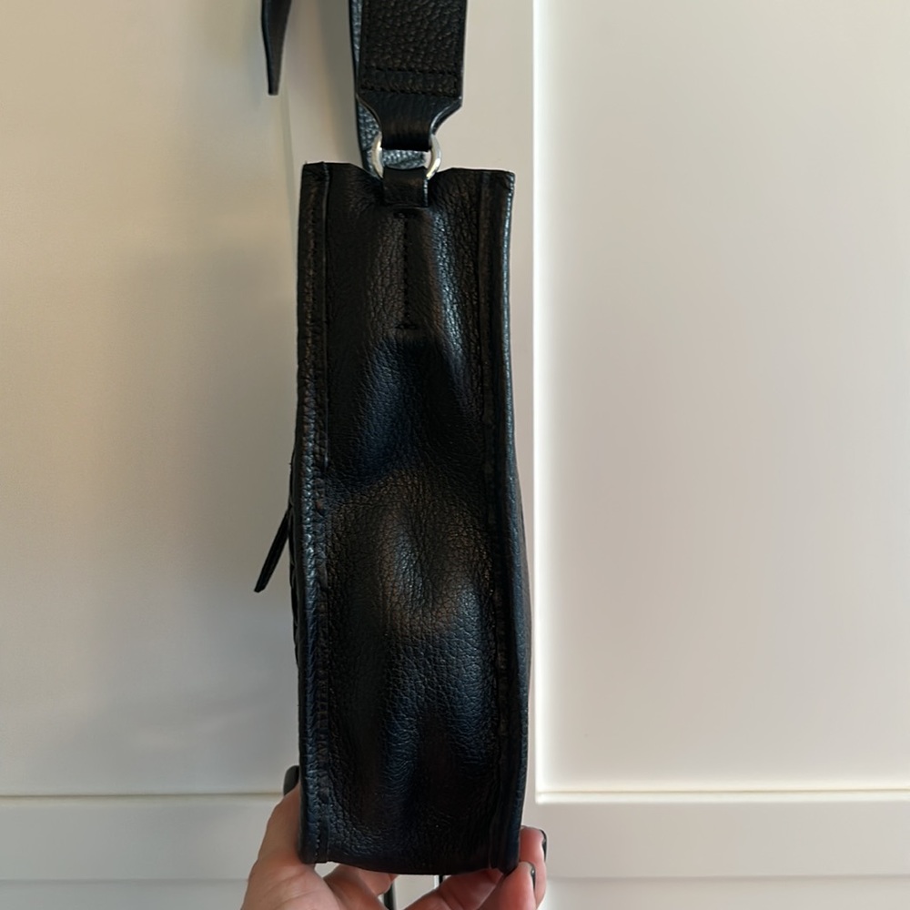 Rebecca Minkoff Textured Black Crossbody Bag - Picture 3 of 7
